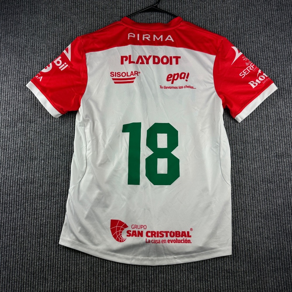 Pirma Club Necaxa Home Jersey Red White Liga MX Soccer Shirt Men L #18 Gutiérrez - Picture 7 of 11